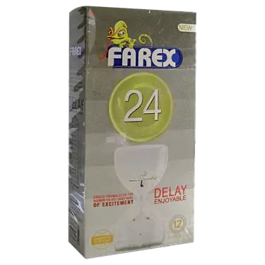 کاندوم شماره 24 delay enjoyable 12 pcs فارکس